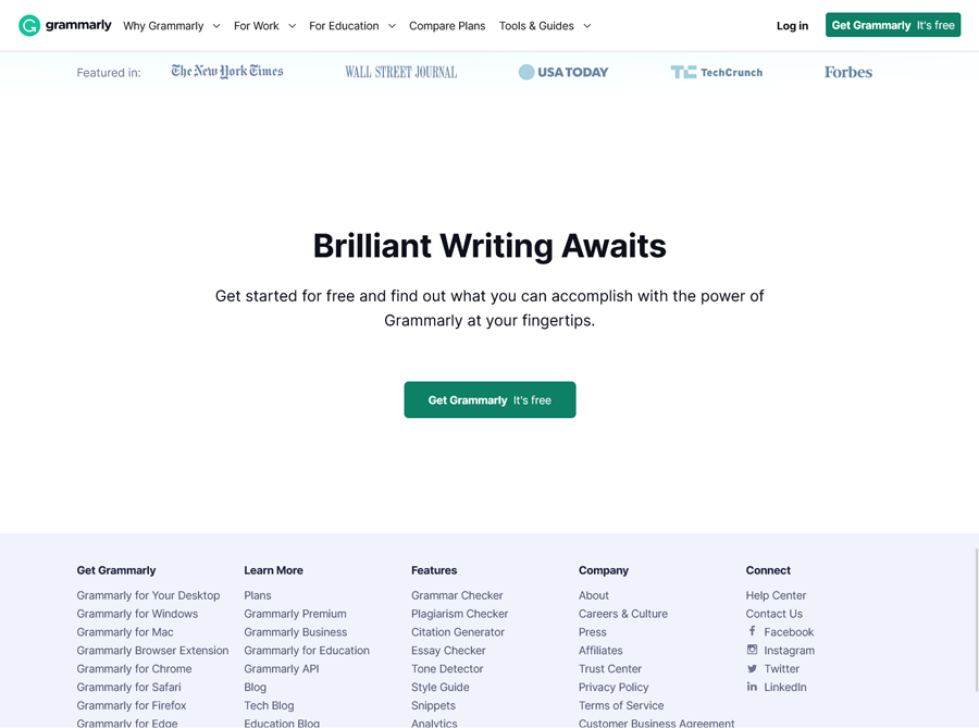 grammarly free writing assistant