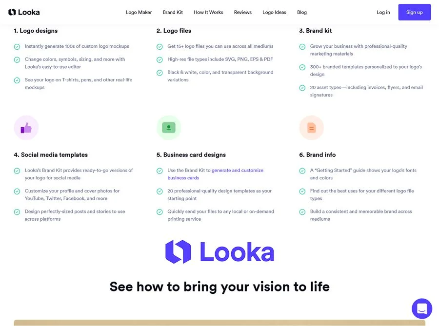 LOOKA — Here is a Wonderful Logo Design Company — Design your own beautiful  brand. Product Review. | by Gijo Vijayan | Medium