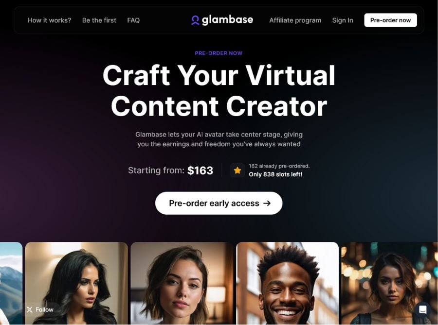 Glambase Ai Avatar Creator - AI Tools Directory